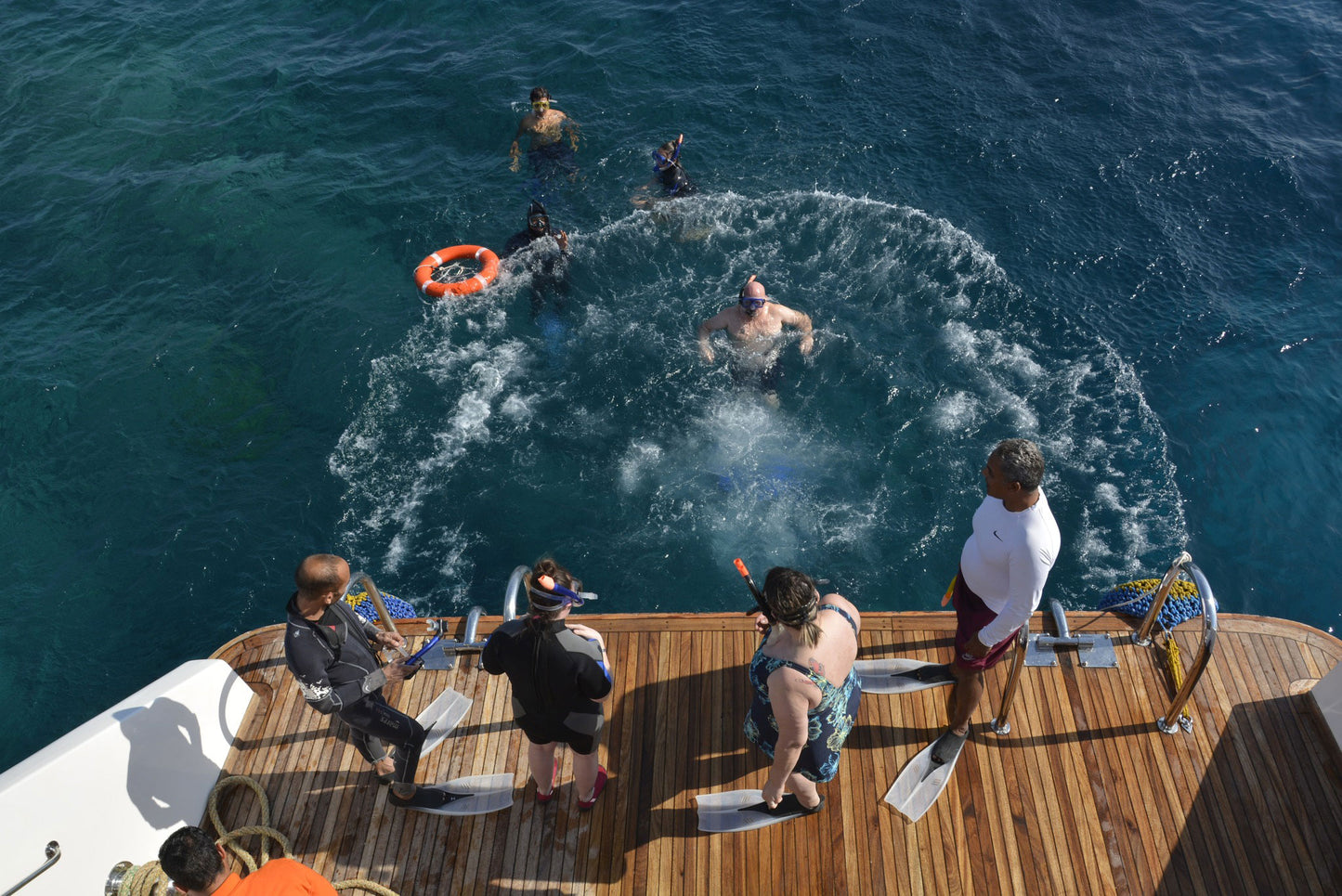 Hurghada: Eden Island Sirene VIP Boat Snorkeling Trip