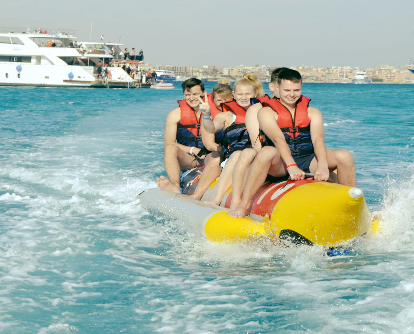 Hurghada: Eden Island Sirene VIP Boat Snorkeling Trip